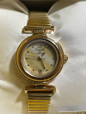Invicta Celestial I Gold-Tone Women’s Watch -24mm, Mother-of-Pearl Dial (69073)